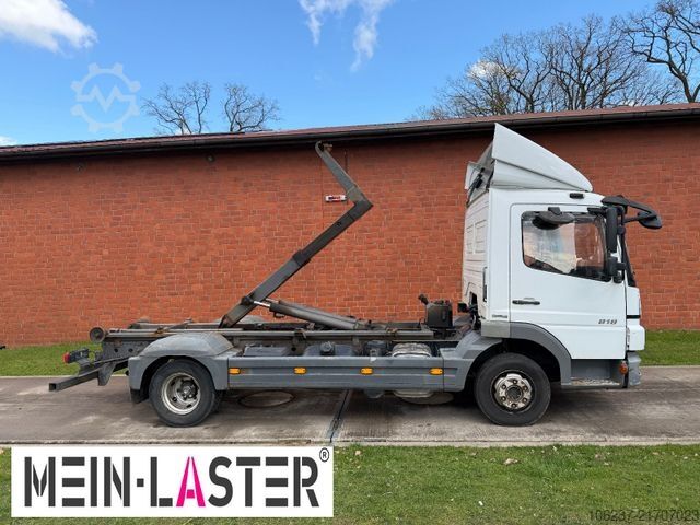 Tipper van MERCEDES-BENZ Atego 818 Abroller City Container