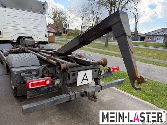 Tipper van MERCEDES-BENZ Atego 818 Abroller City Container