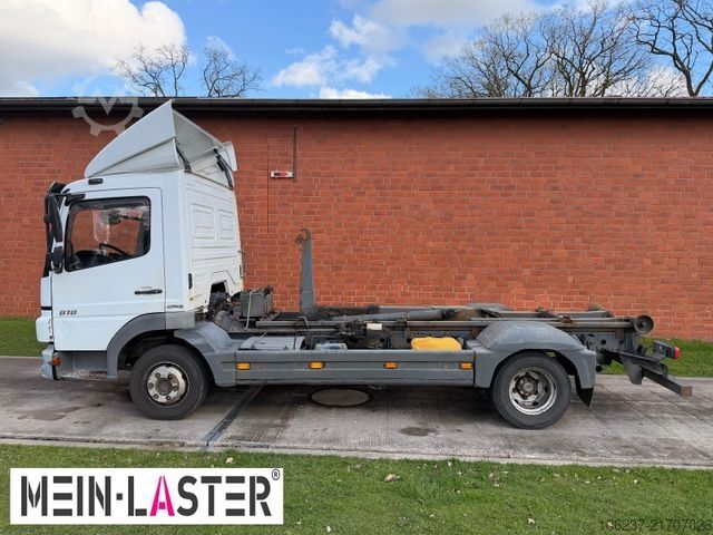 Tipper van MERCEDES-BENZ Atego 818 Abroller City Container