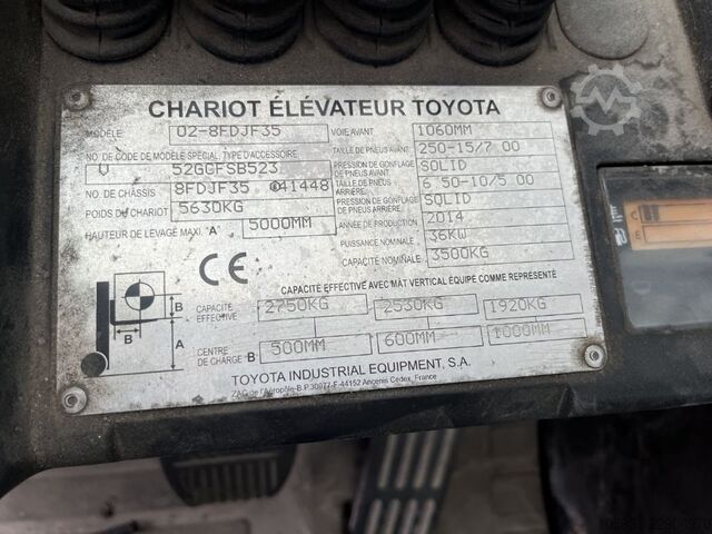 Dieselstapler Toyota 8FDJF35