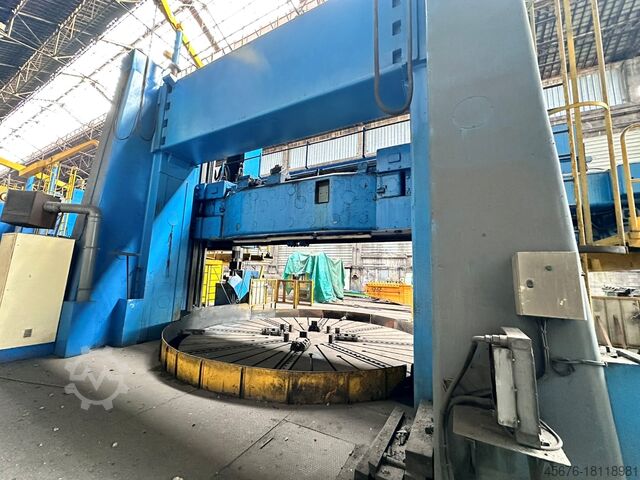 CNC Karusselldrehmaschine Schiess 6000/6500