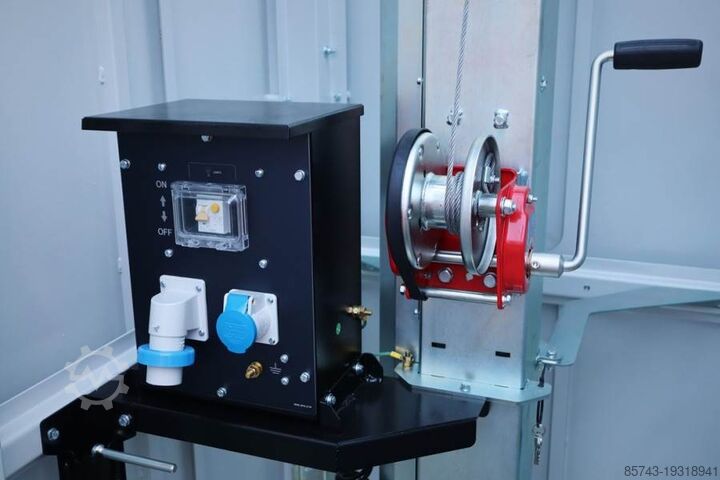 Light tower Trime X-BOX M 4x160W Valid inspection, *Guarantee! Max B