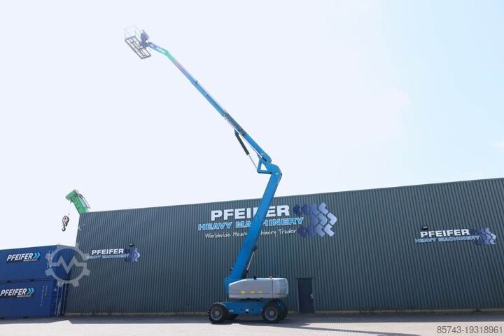 Gelenkteleskoparbeitsbühne Genie Z80/60 Diesel, 4x4x4 Drive, 26m Working Height, 18