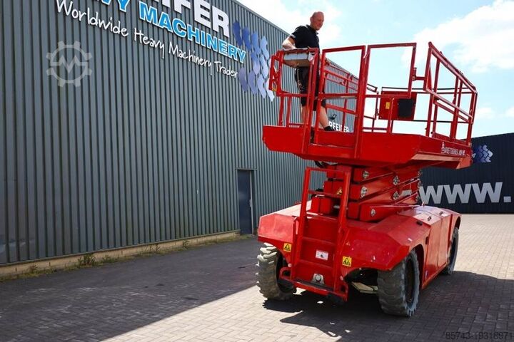 Scherenhebebühne PB LIFT S151-19E 4x4 Electric, 4x4 Drive, 15m Working