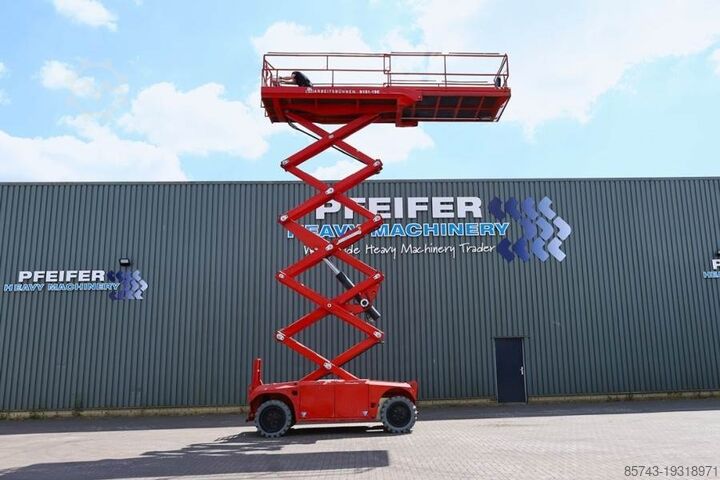 Scherenhebebühne PB LIFT S151-19E 4x4 Electric, 4x4 Drive, 15m Working