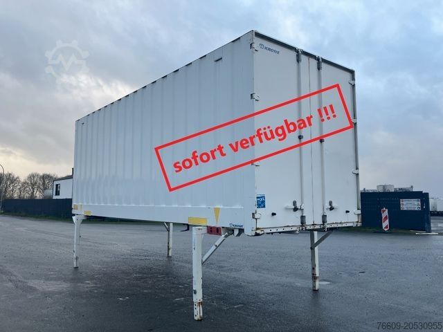 Swap body trailer KRONE Wechselbrücke Koffer