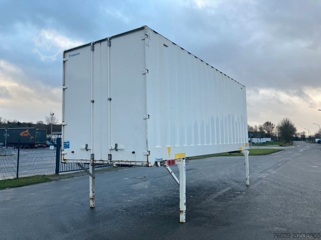 Swap body trailer KRONE Wechselbrücke Koffer