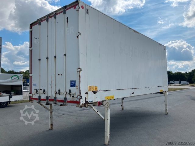 Swap body trailer KRONE Wechselbrücke Koffer