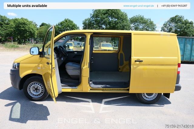 Panel van Volkswagen T5 Transporter 2.0 TDI PARKTRONIK EURO-5 2xSCHIEBETÜR CoC