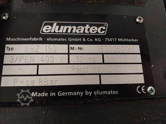 Rod machining center Elumatec SBZ 150