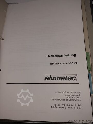 Rod machining center Elumatec SBZ 150