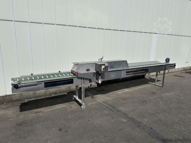 Van Lengerich asparagus washing & cutting machine with double brush VAN-LENGERICH 