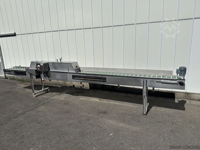 Van Lengerich asparagus washing & cutting machine with double brush VAN-LENGERICH 