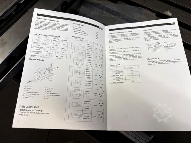 Maschinenschraubstock RÖHM MSR