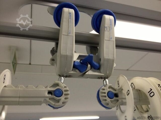 Overhead conveyor system linear guide transport... Schönenberger OMNIFLO 1180