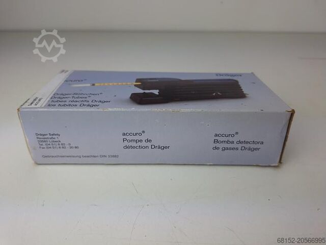 Drager Accuro Gas Detector Pump Drager Accuro