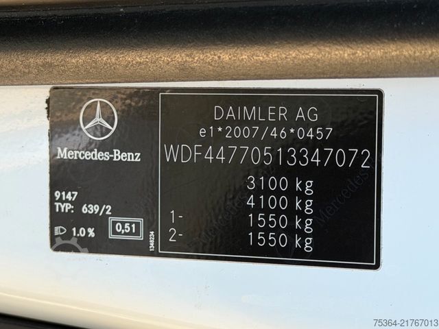Minibus MERCEDES-BENZ Vito 109 Cdi Tourer Extra Lang 9Sitze Schiebetür