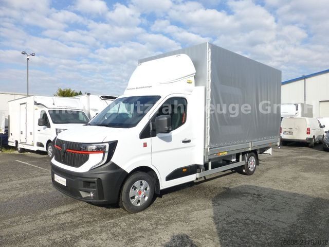Curtain sider van RENAULT NEW Master Pritsche Plane Vollalu