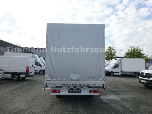 Curtain sider van RENAULT NEW Master Pritsche Plane Vollalu