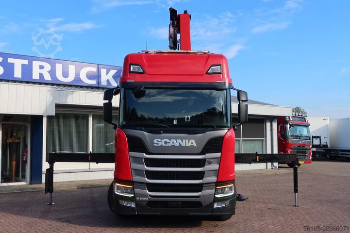 Crane Scania R500 NGS 4x2 Trekker met kraan HMF 1920