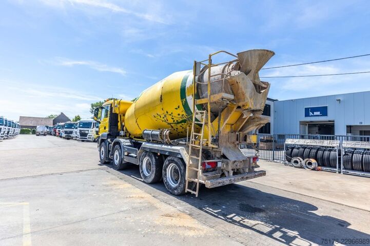 Mixer MAN TGS 41.400 BB + LIEBHERR 10m3