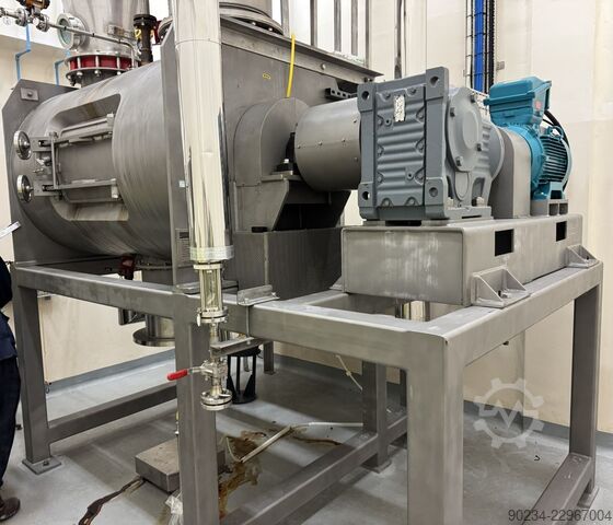 Morton FKM1200-D Stainless Steel Ploughshare Mixer/Dryer MORTON-LODIGE KFM1200-D