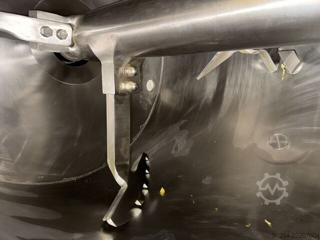 Morton FKM1200-D Stainless Steel Ploughshare Mixer/Dryer MORTON-LODIGE KFM1200-D