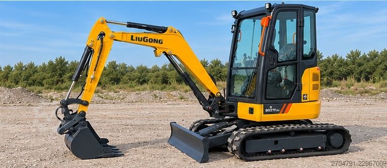 Bagger, Minibagger, Kettenbagger, Liugong 9027FZTS