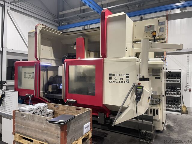 Vertical machining center Hedelius C 80 Magnum
