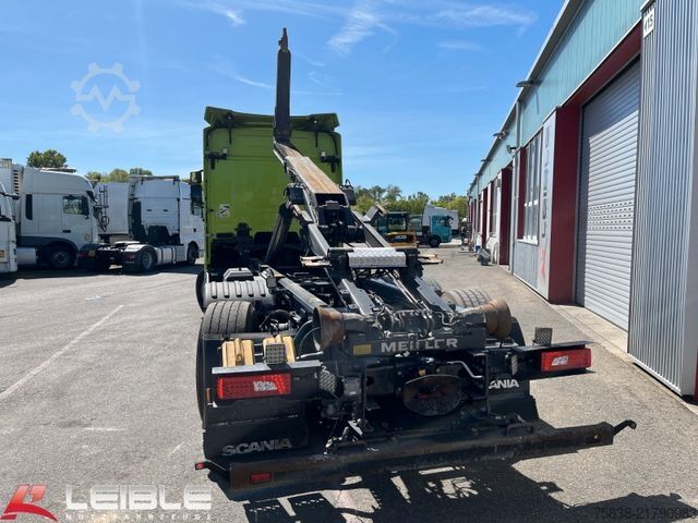 Abrollkipper SCANIA R 450B6x2*4NA*Meiller RS21.70*Retarder*Lift-Lenk