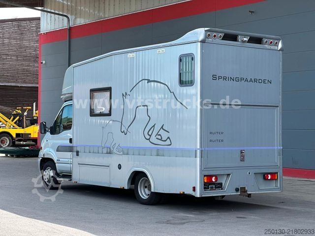 Livestock transporter RENAULT Master Maxi 160CDi BÖCKMANN 3 Pferde Wohnteil