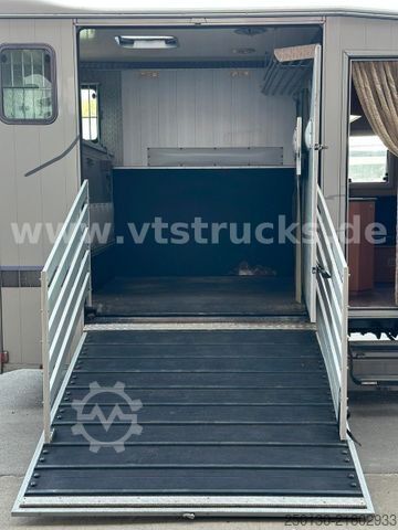 Livestock transporter RENAULT Master Maxi 160CDi BÖCKMANN 3 Pferde Wohnteil