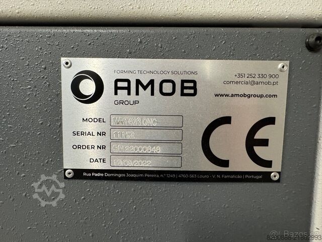 Profilbiegemaschine Amob MAH 40/3 CNC AMOB MAH 40/3  CNC