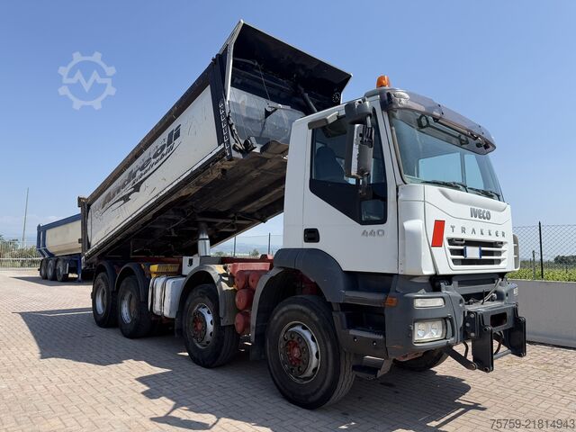 Tipper truck Iveco Eurotrakker 410T44 Kipper 20cbm 8x4 40T