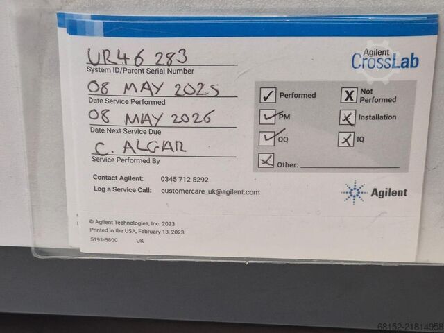 Agilent Cary Series UV-Vis Spectrophotometer Agilent Cary Series UV-Vis