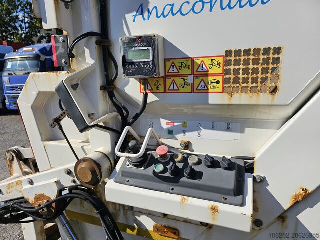 Garbage truck SCANIA P280DB4X2MLB Anaconda Twin 12.8cubic