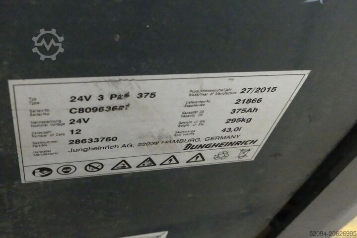 Jungheinrich - Low-lift pallet truck Jungheinrich 24V 3 PZ? 375