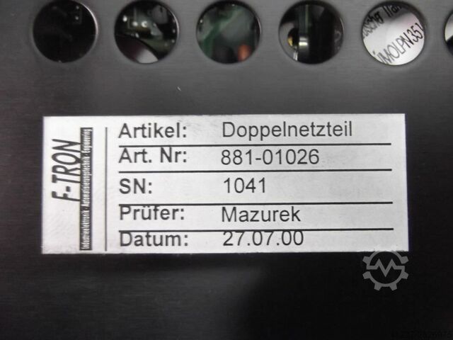 Doppelnetzteil F-Tron 2498219.1