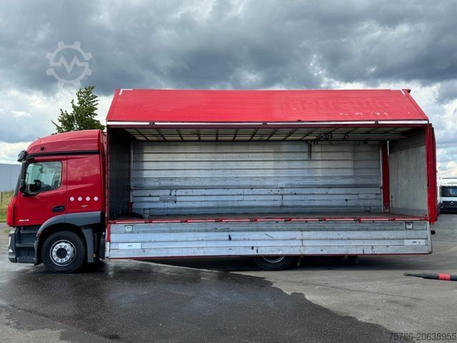 Beverage truck MERCEDES-BENZ ACTROS 2543 L / LBW 2 x AHK / LENKACHSE / 19 PAL