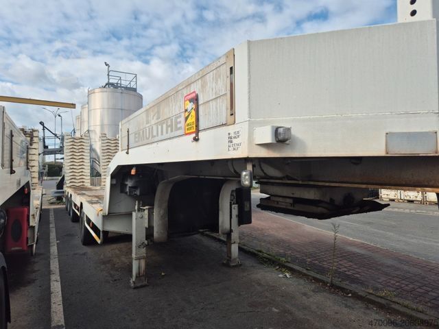 Low loader semitrailer Nicolas Maxi 2C-4E*4 Achsen*