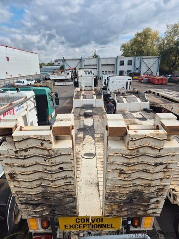 Low loader semitrailer Nicolas Maxi 2C-4E*4 Achsen*