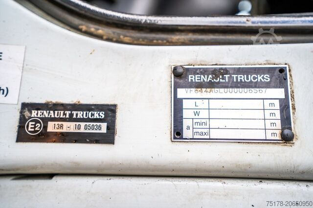 Box body RENAULT MIDLUM 220 (16T)+ DHOLLANDIA 2T.