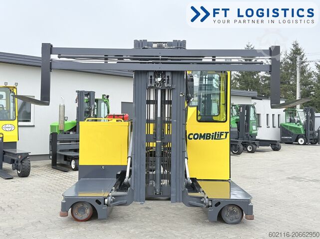 Four-way forklift Combilift C3000STE TRIPLEX WIDE POSITIONER CABIN