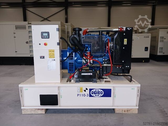Aggregat FG Wilson P110-3 - 110 kVA Open Genset - DPX-16008-O