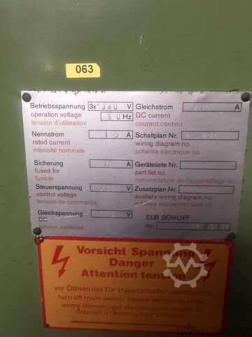 Surface grinding machine ELB-Schliff Orion635 VA I-Z  (SW 4/5)