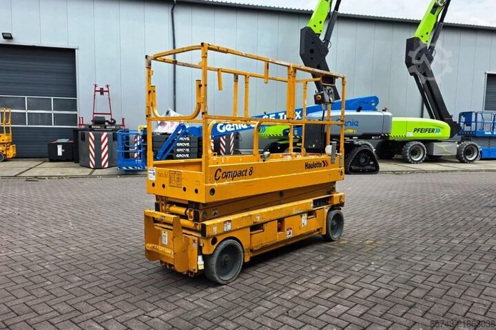 Scissor lift Haulotte Compact 8 Electric, 8.2m Working Height, 350kg Cap