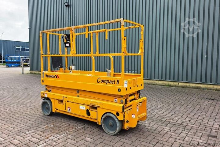 Scissor lift Haulotte Compact 8 Electric, 8.2m Working Height, 350kg Cap