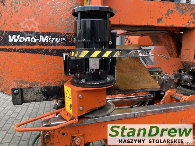 Wood-Mizer LT40 sawmill with hydraulics and debarker Wood-Mizer LT 40
