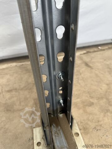 Hochregallager Palettenregal Konsole Halter f. Rückwandgitter Diagonallänge: ca. 405 mm