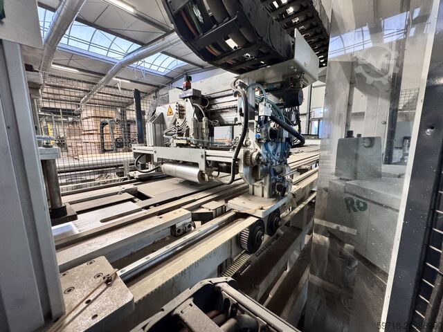 Parkettproduktionslinie Wintersteiger TRC 1500